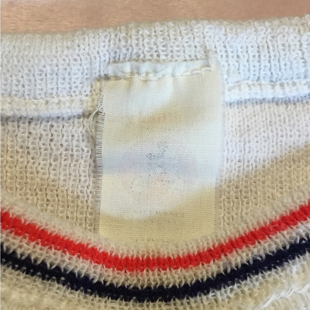 1970s Vintage Disney Mickey Minnie Mouse Knit Top Read - Picture 9 of 9